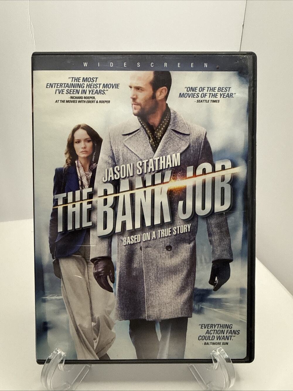 The Bank Job DVD Widescreen Jason Statham Based On A True Story Saffron Burrows